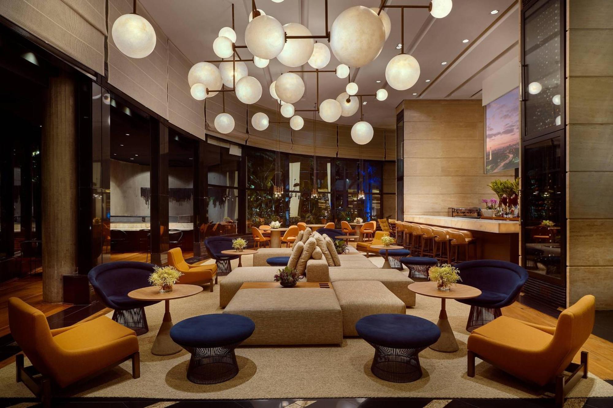 فندق رينيسانس ساو باولو المظهر الخارجي الصورة The lounge at the Westin Tokyo