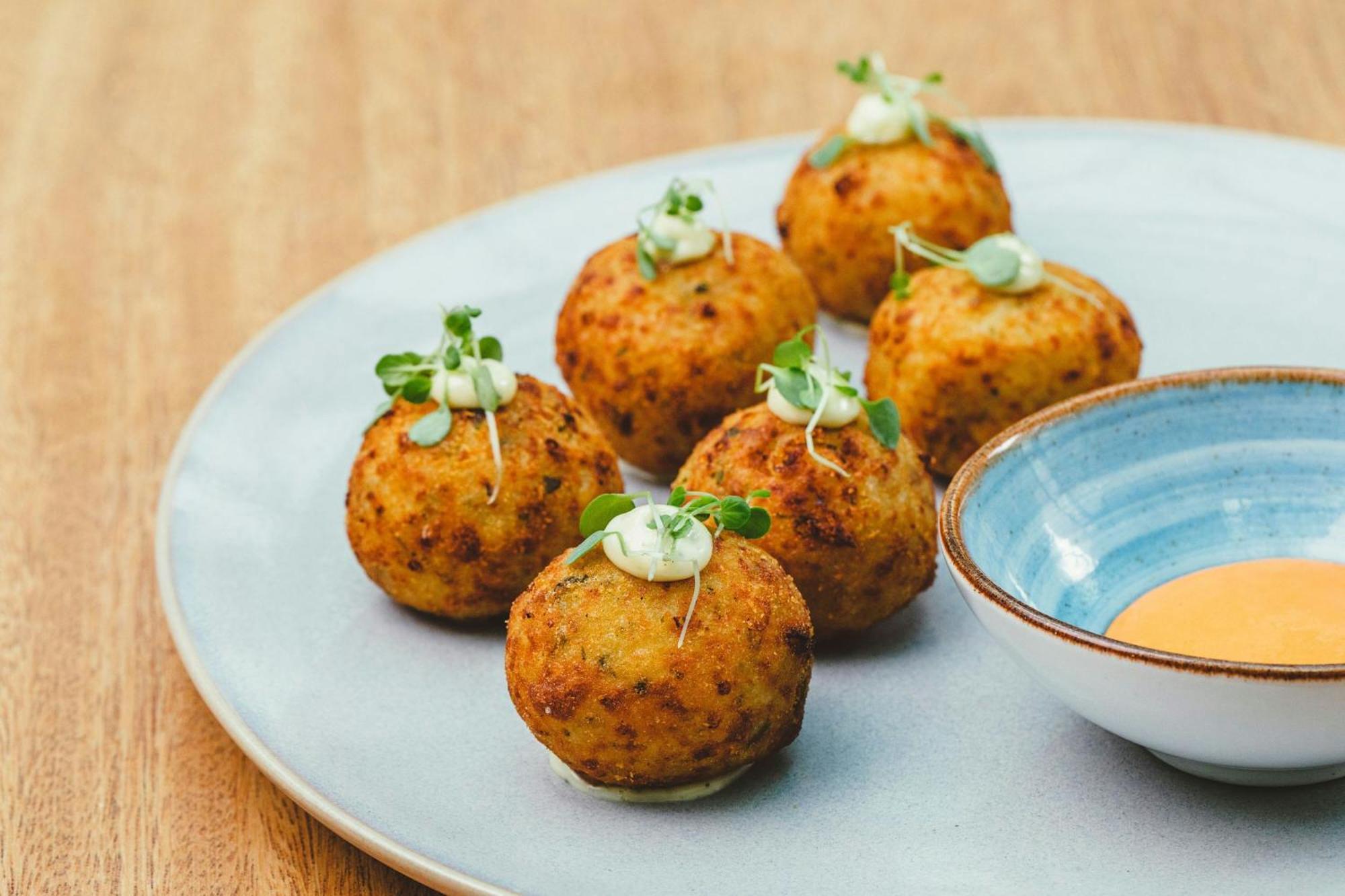 فندق رينيسانس ساو باولو المظهر الخارجي الصورة Crab cakes