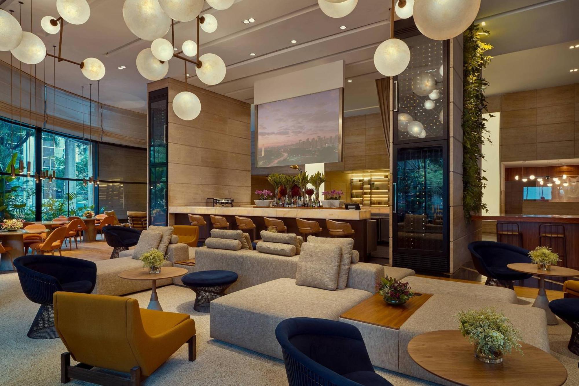 فندق رينيسانس ساو باولو المظهر الخارجي الصورة The lobby of the hotel